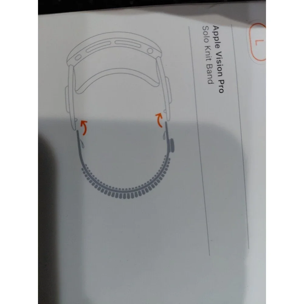 New 2024 Apple - Vision Pro Solo Knit Band - Size Large VR Strap